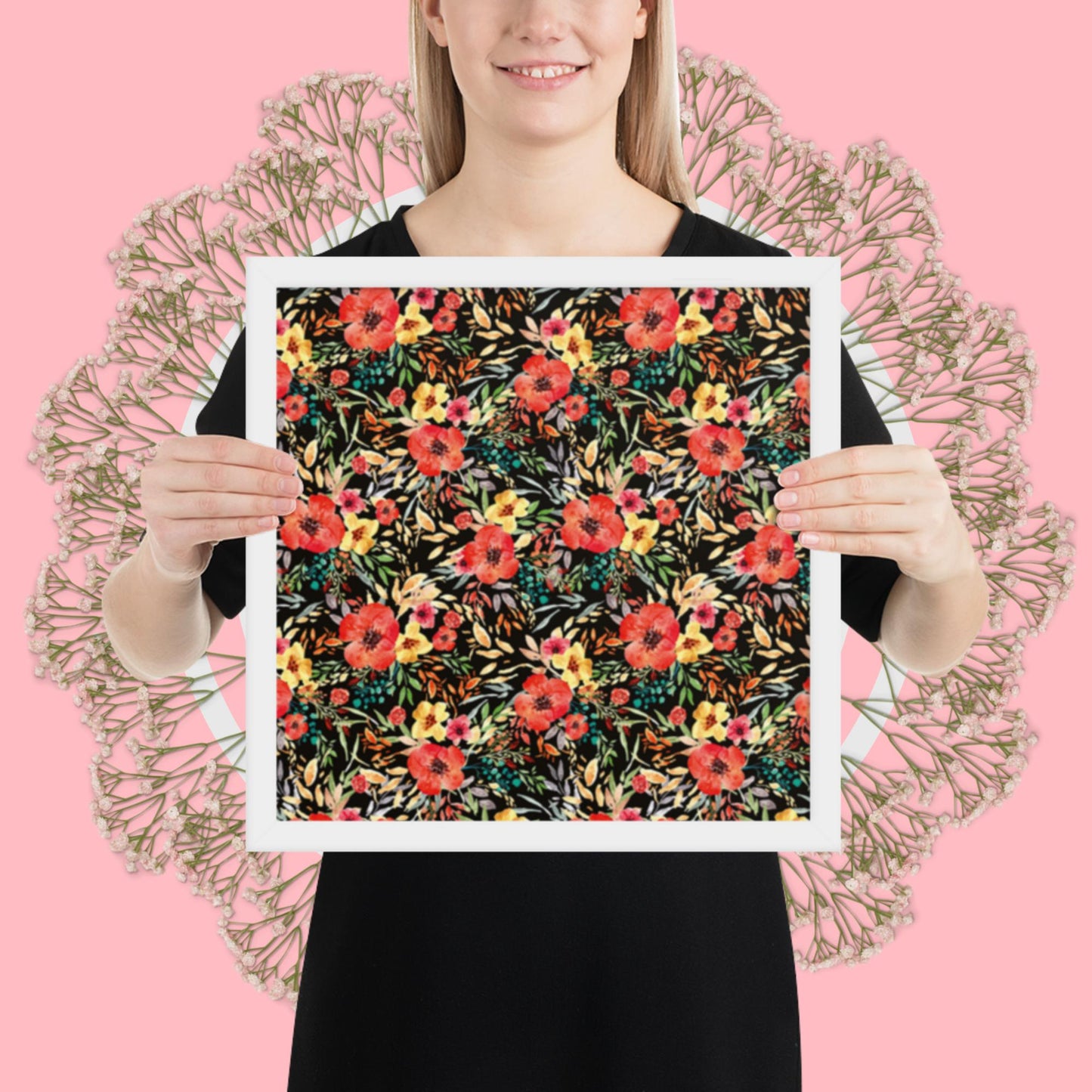 Pattern Art Framed Poster 44