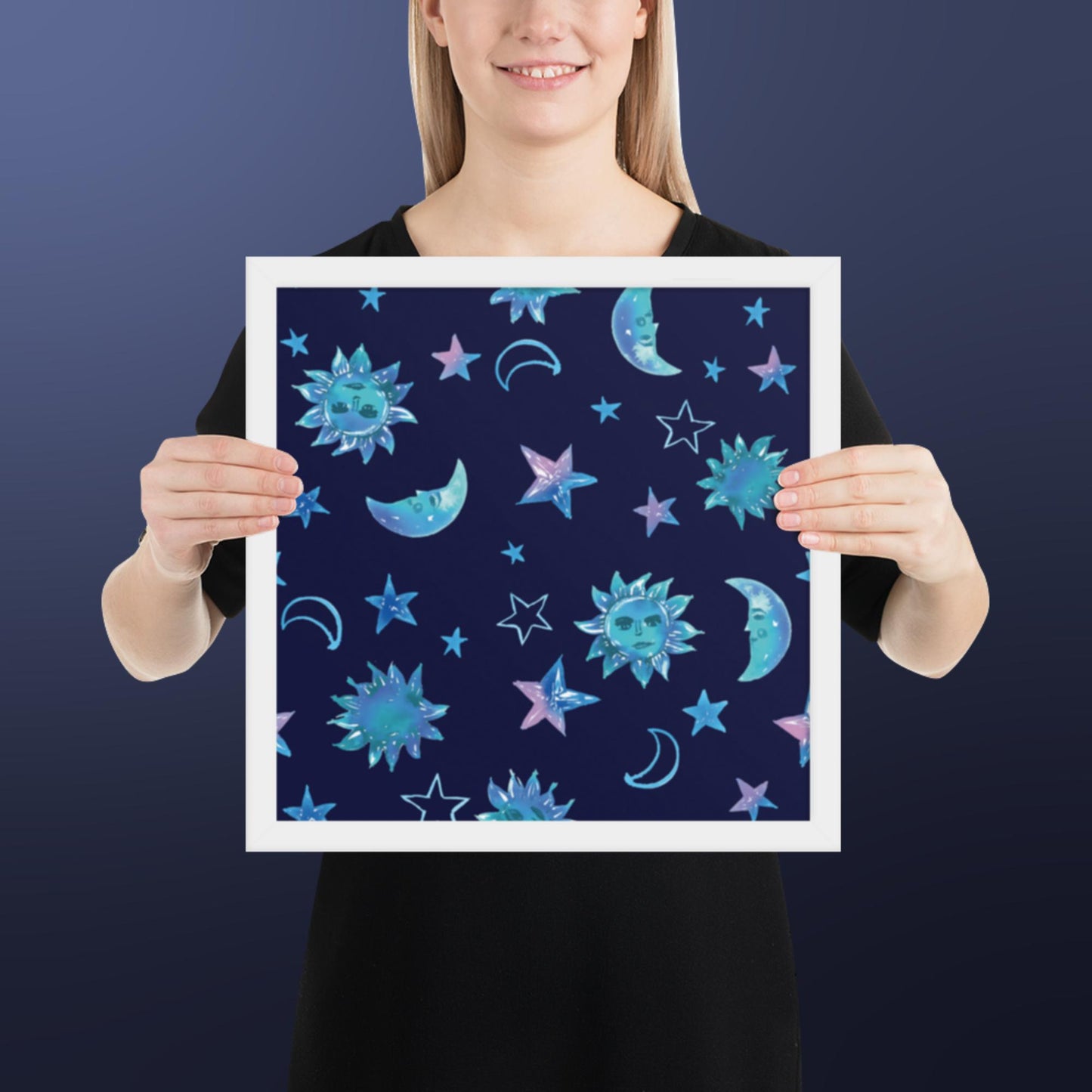Pattern Art Framed Poster 48