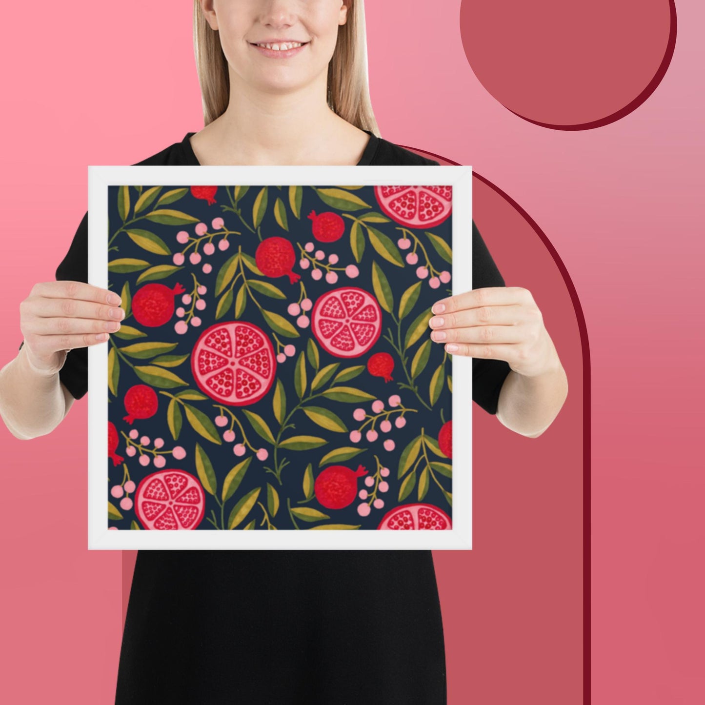 Pattern Art Framed Poster 50