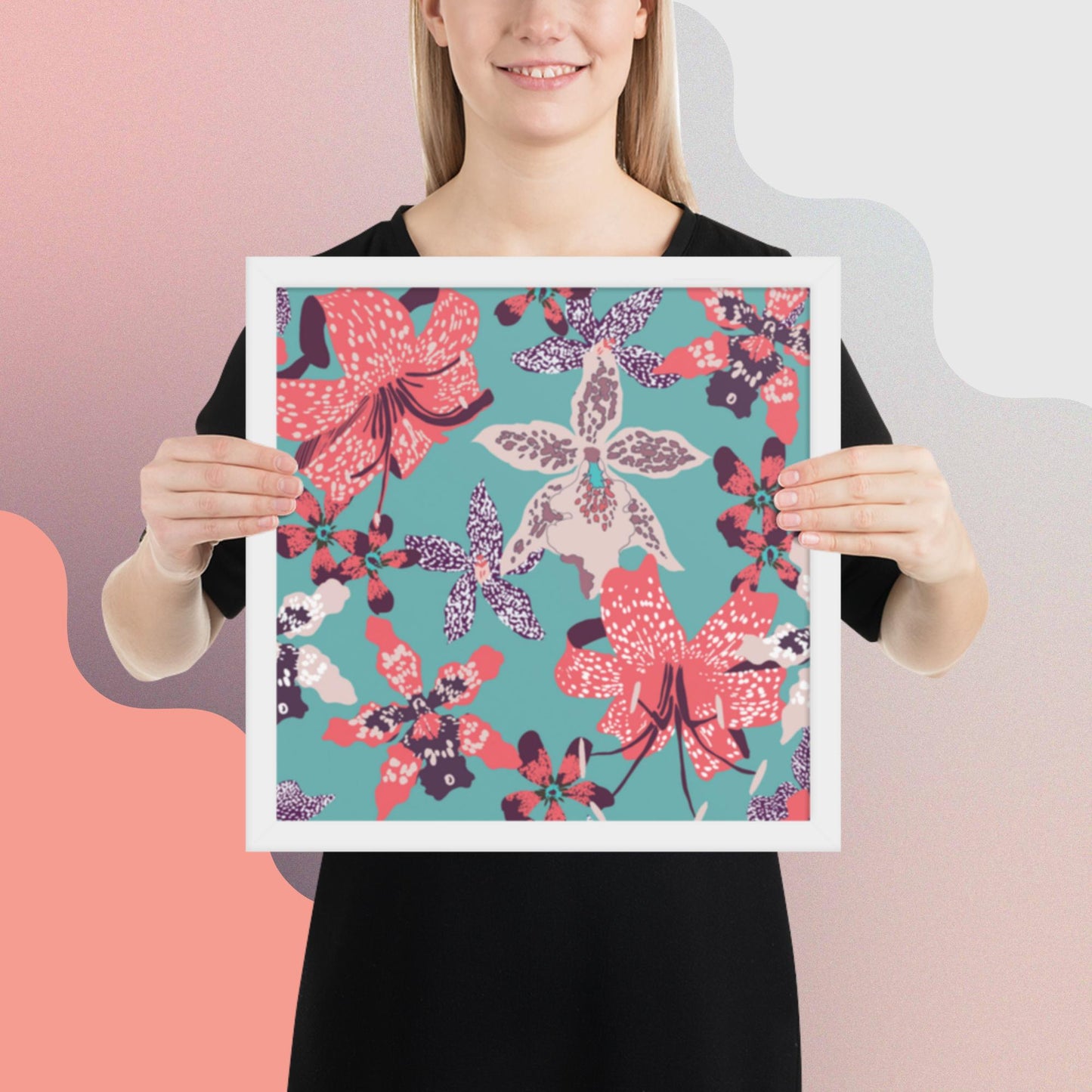 Pattern Art Framed Poster 60