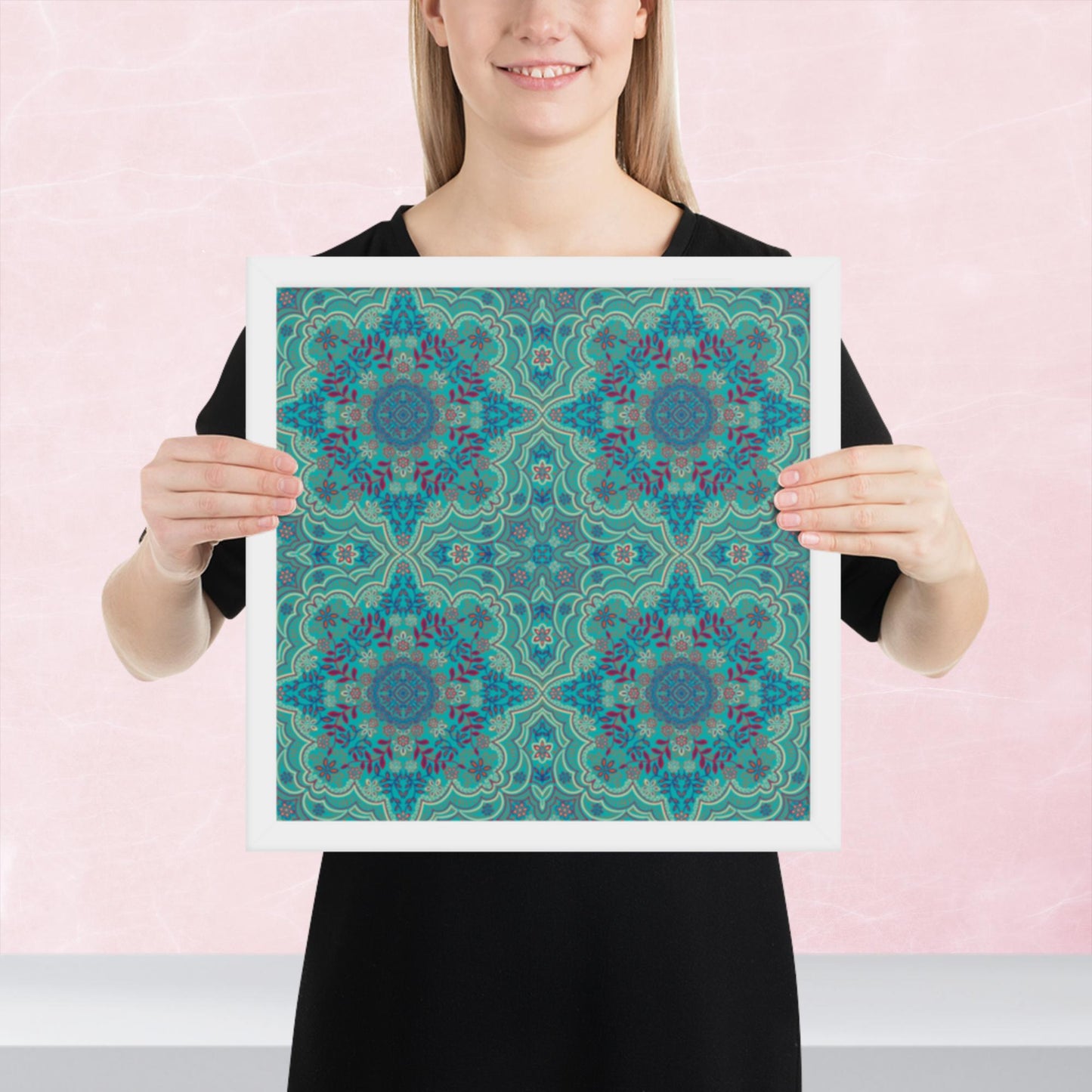 Pattern Art Framed Poster 64
