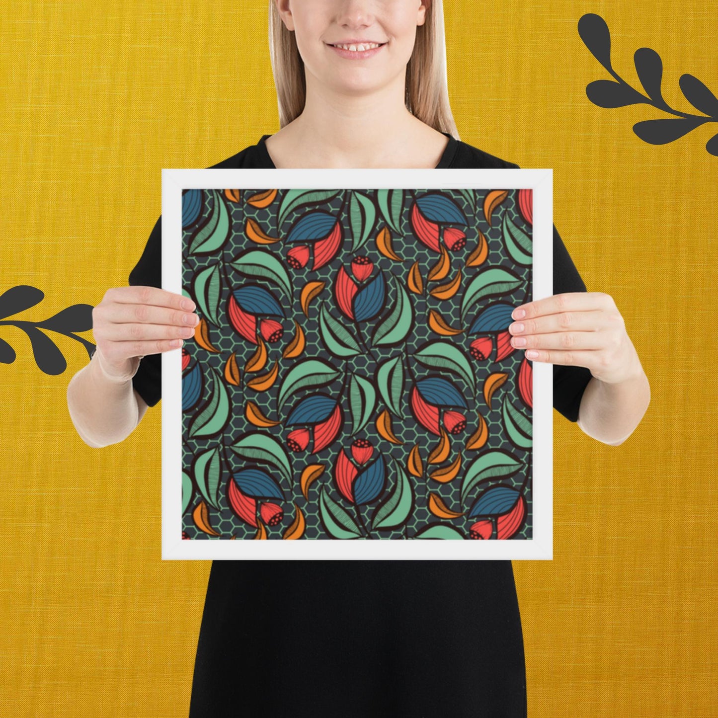 Pattern Art Framed Poster 65