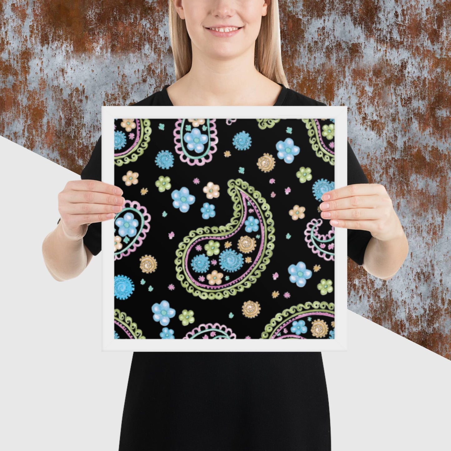 Pattern Art Framed Poster 69