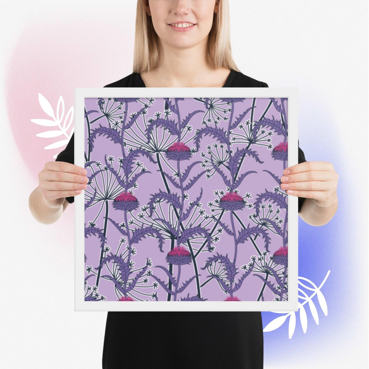 Pattern Art Framed Poster 4