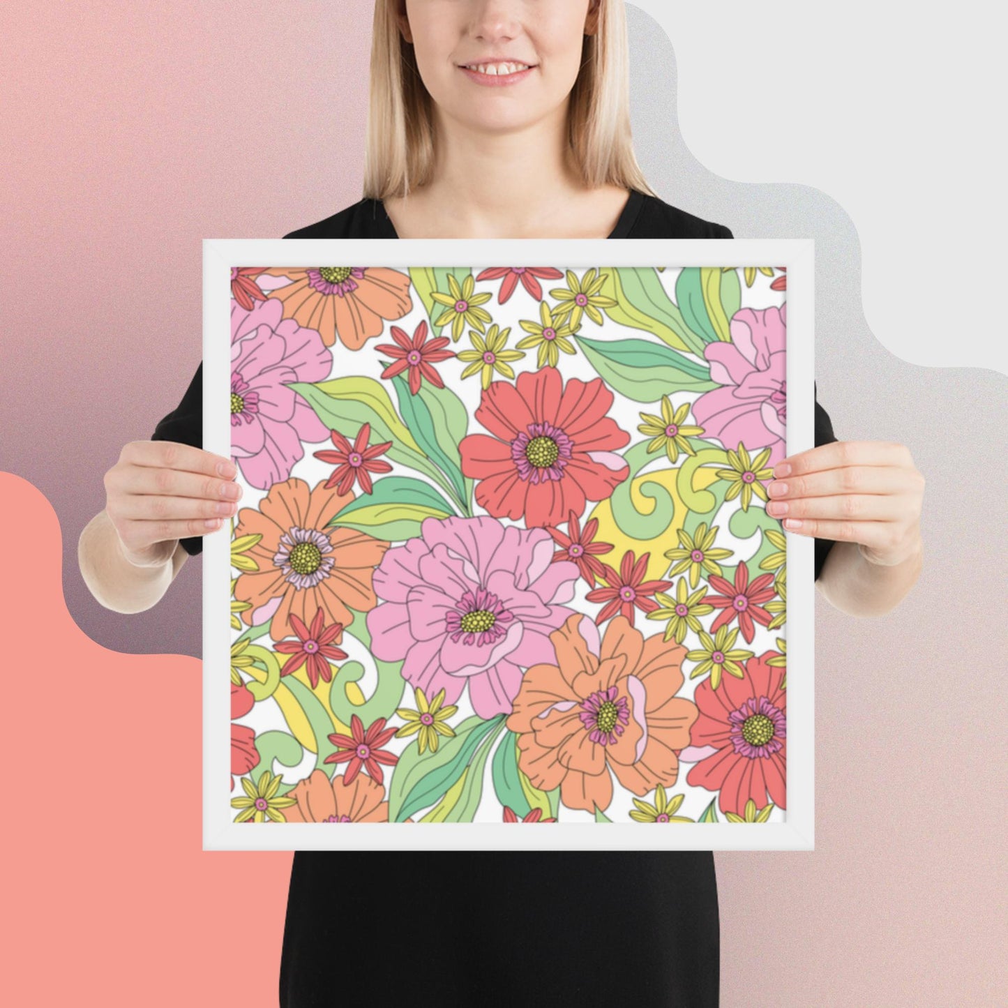 Pattern Art Framed Poster 7