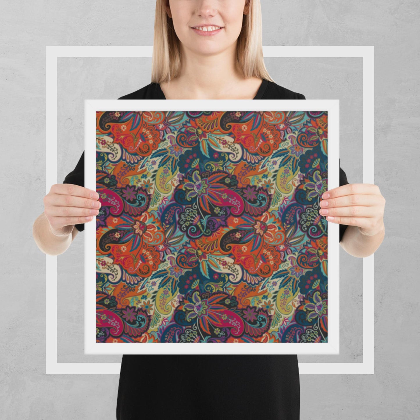 Pattern Art Framed Poster 8