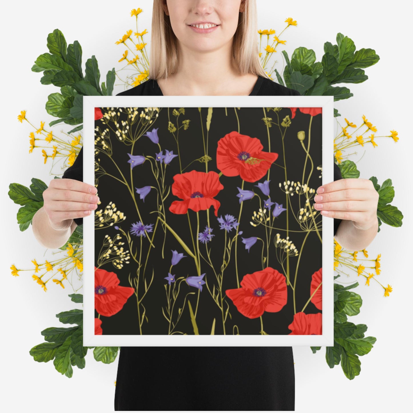 Pattern Art Framed Poster 16