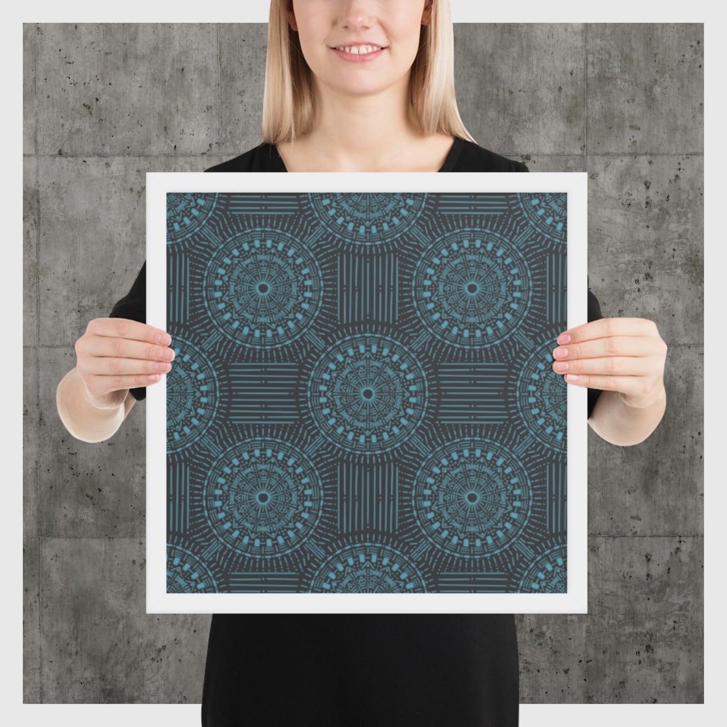 Pattern Art Framed Poster 24