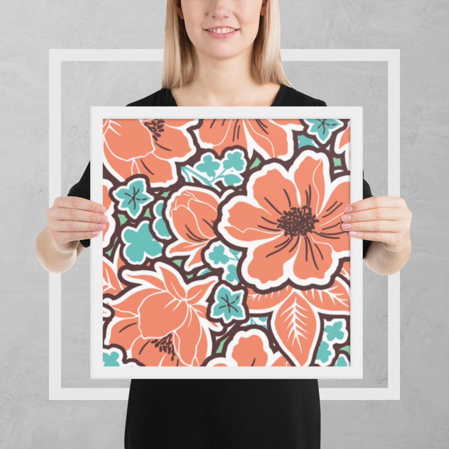 Pattern Art Framed Poster 37