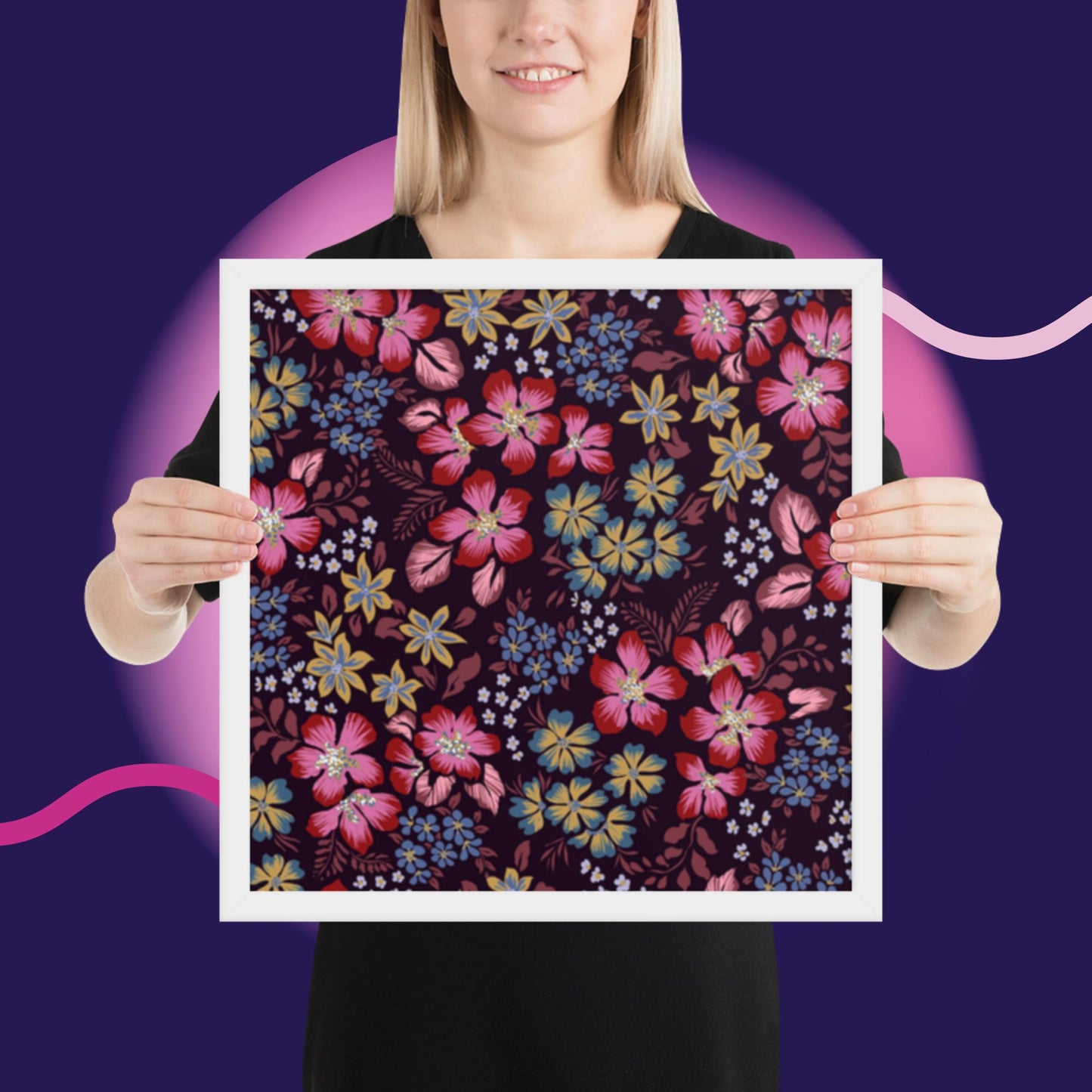 Pattern Art Framed Poster 39