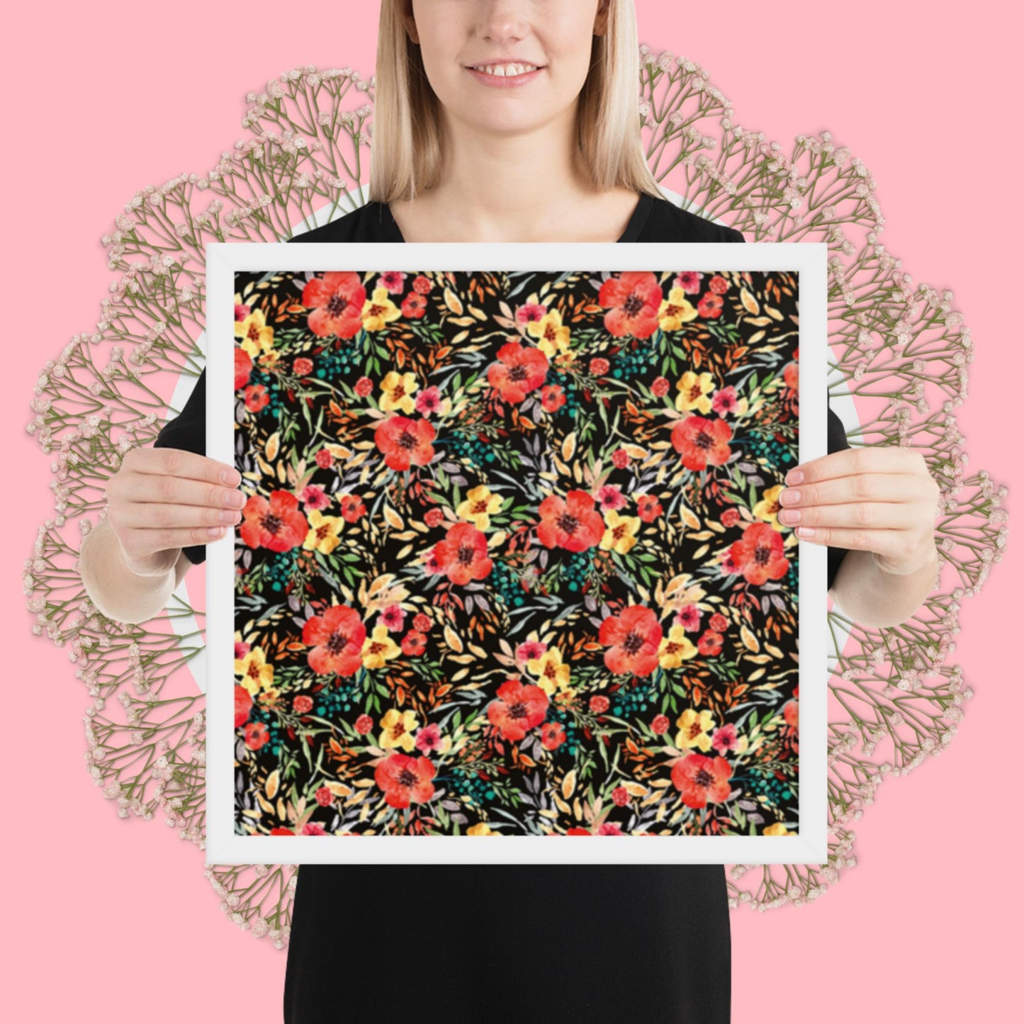 Pattern Art Framed Poster 44