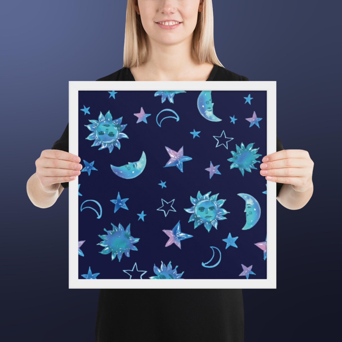 Pattern Art Framed Poster 48