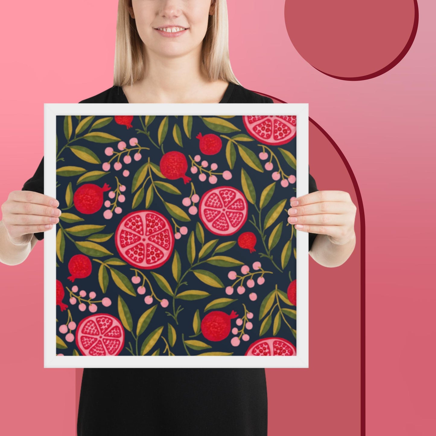 Pattern Art Framed Poster 50