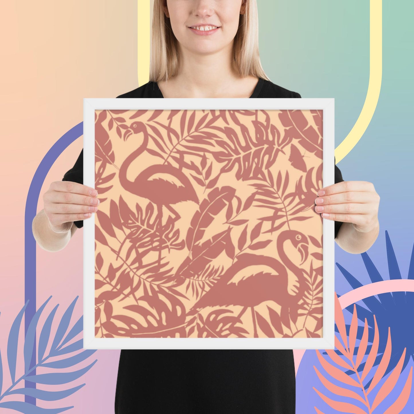 Pattern Art Framed Poster 54