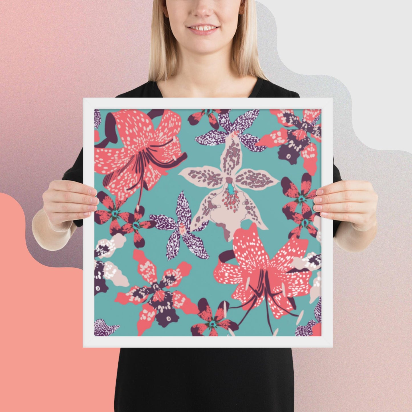Pattern Art Framed Poster 60