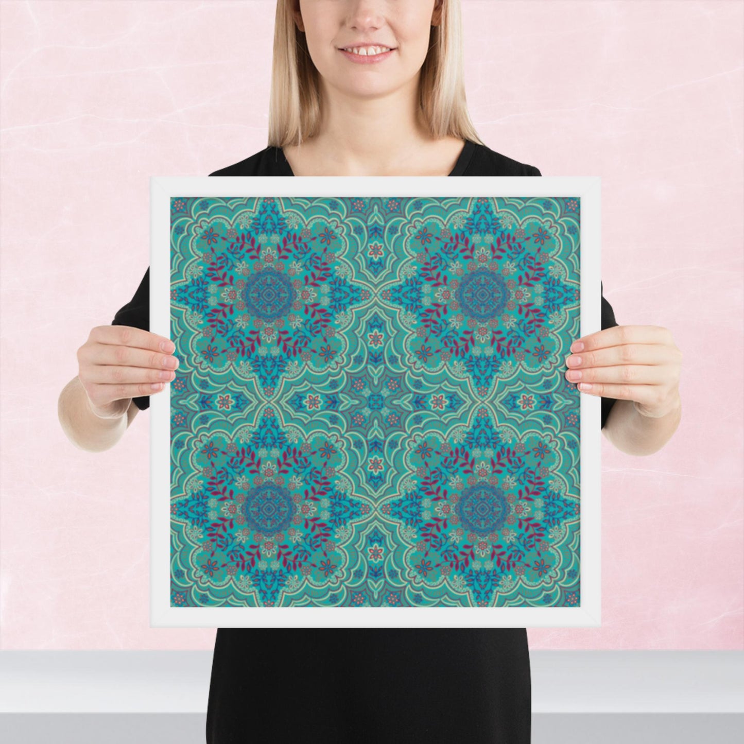 Pattern Art Framed Poster 64