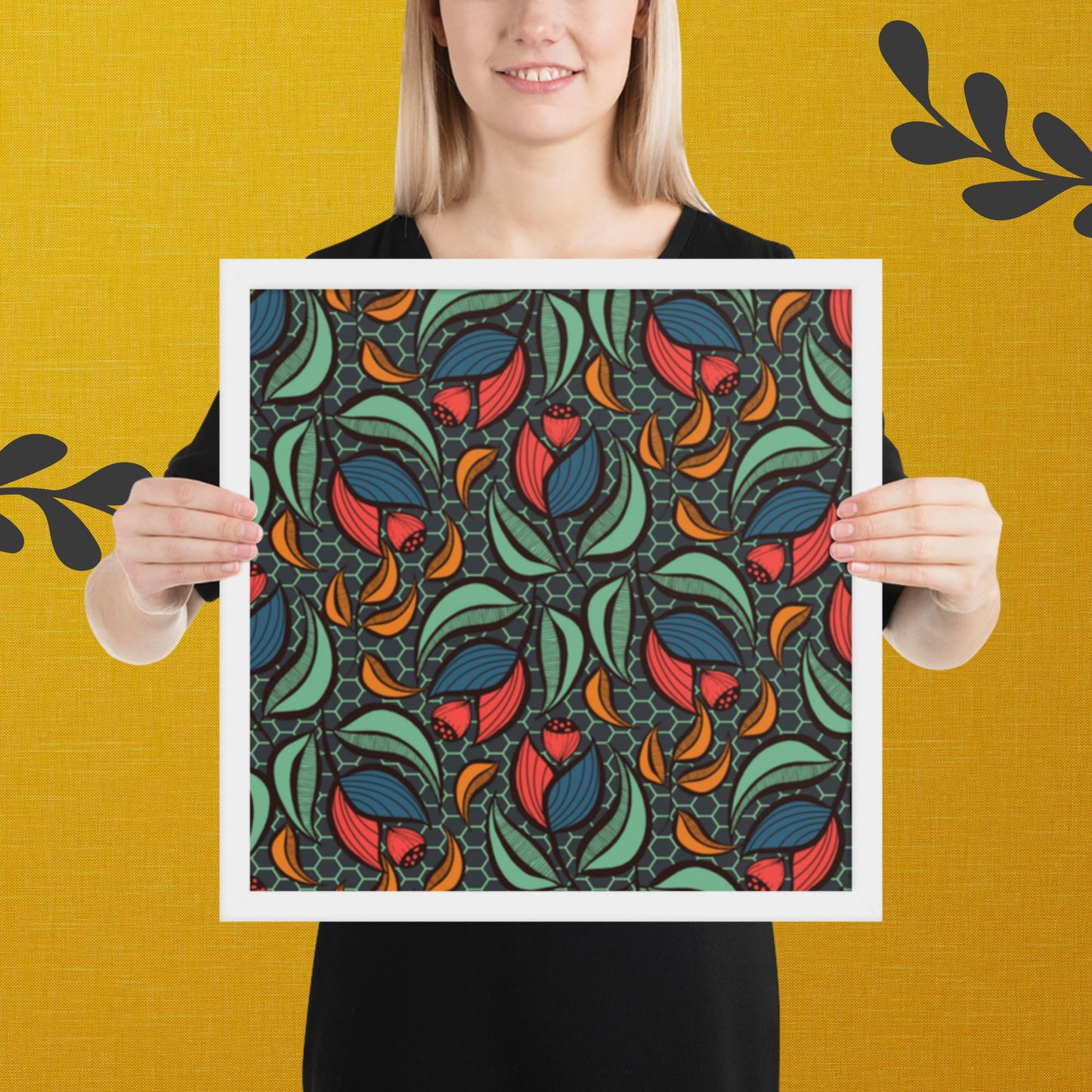 Pattern Art Framed Poster 65