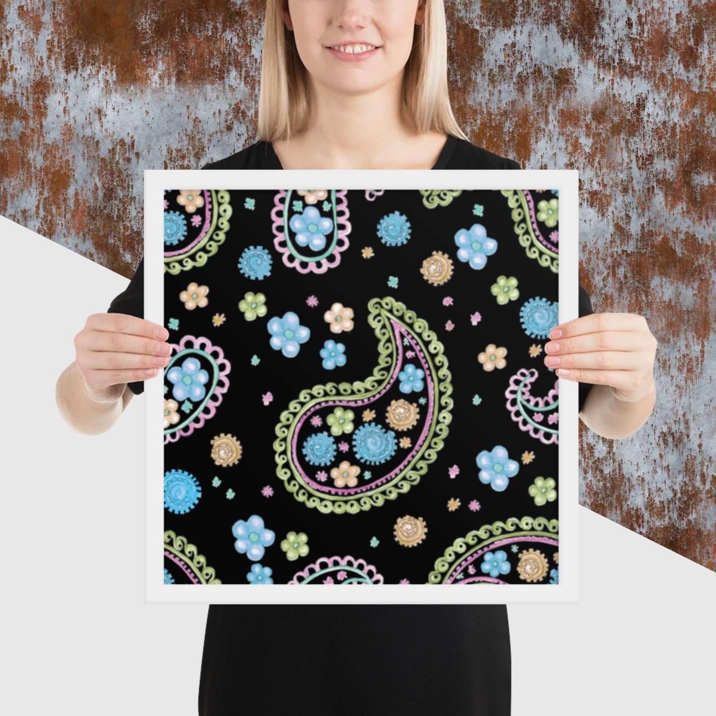Pattern Art Framed Poster 69