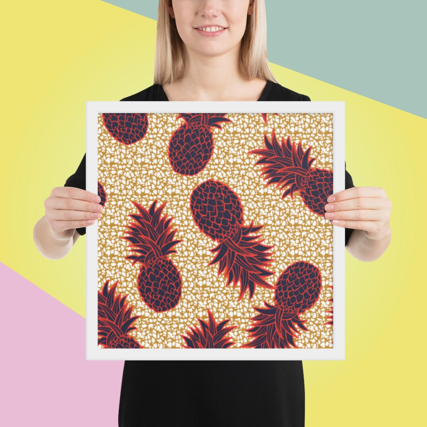 Pattern Art Framed Poster 73