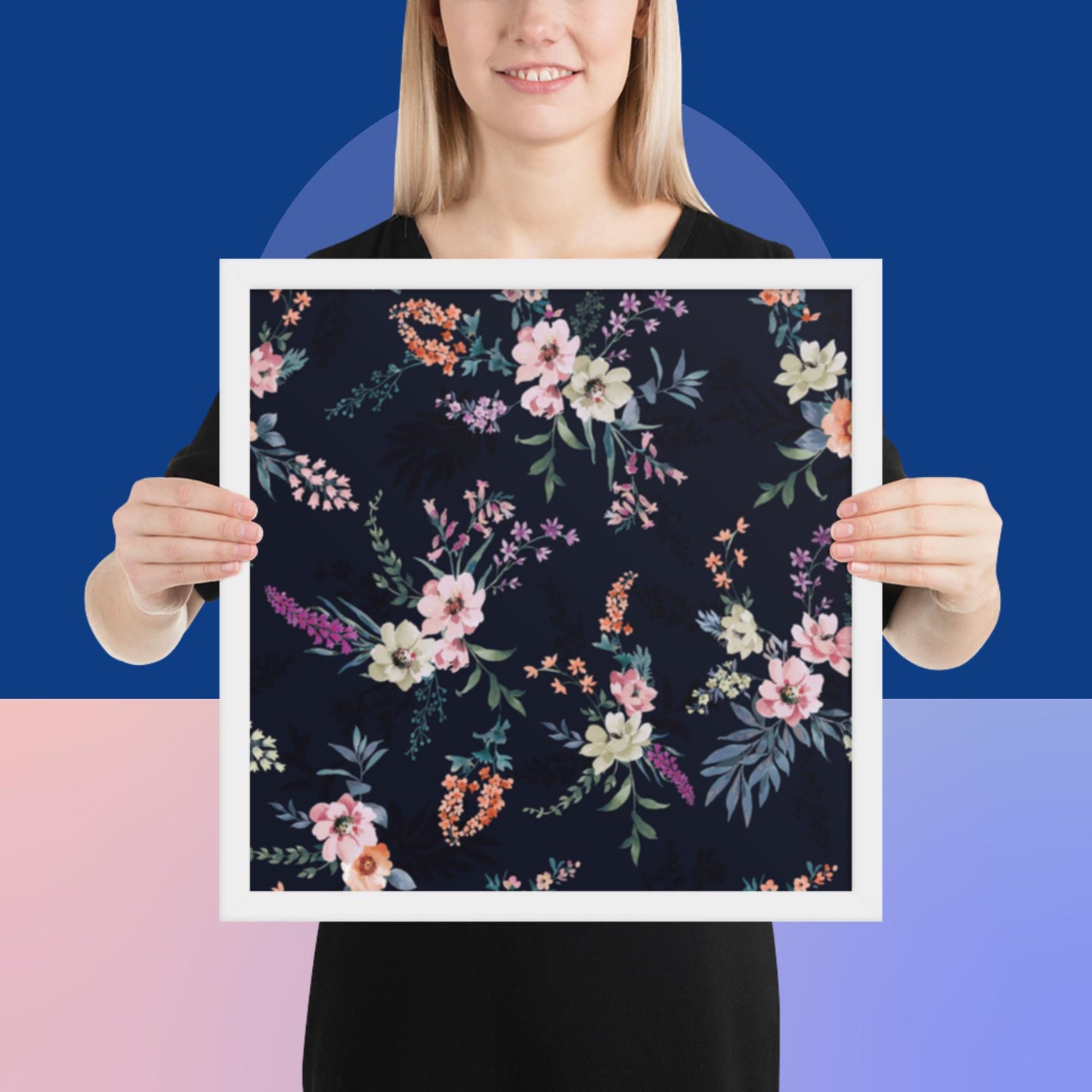 Pattern Art Framed Poster 100