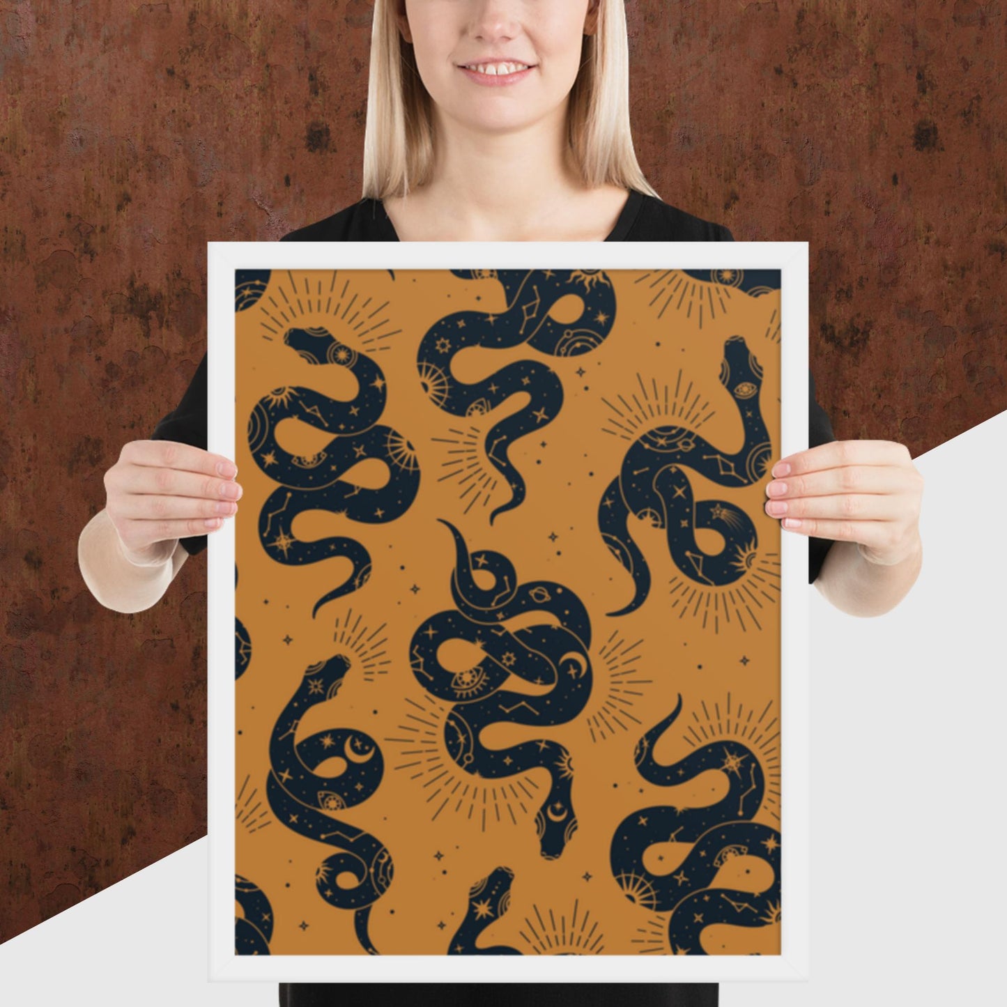 Pattern Art Framed Poster 2