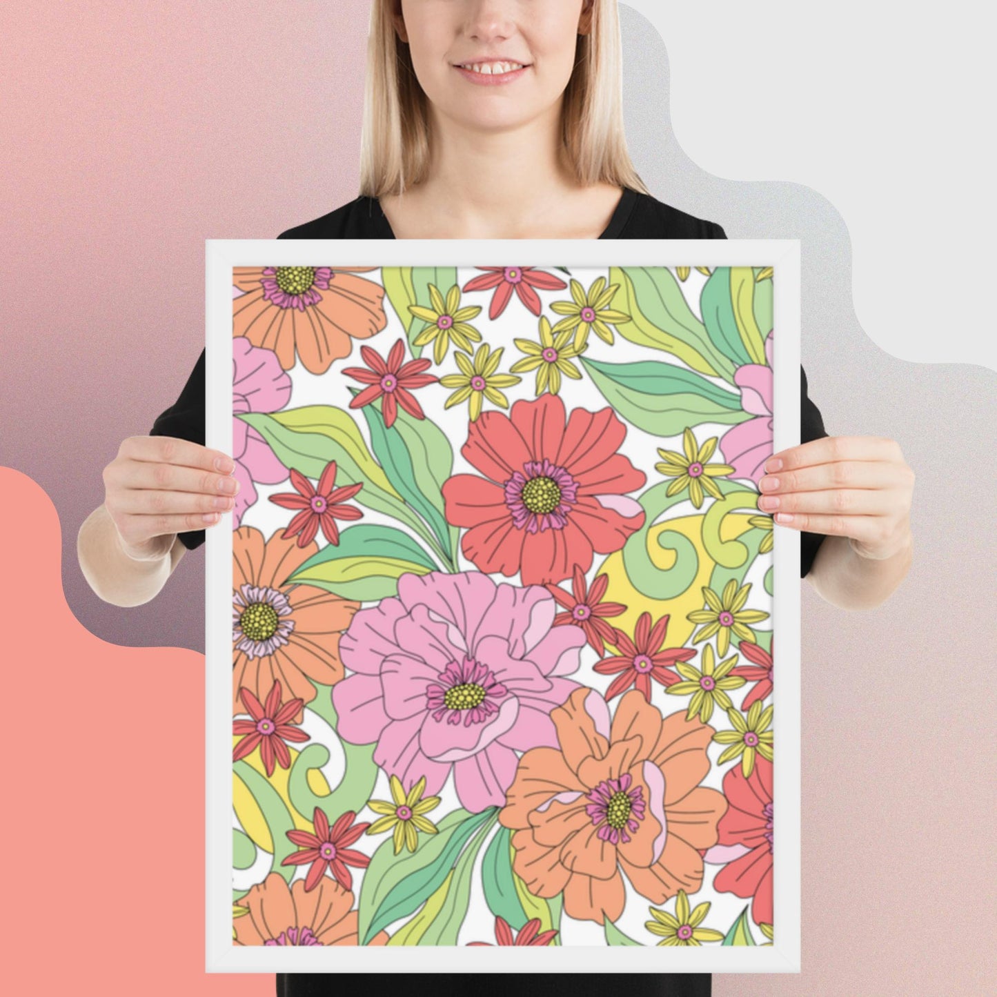 Pattern Art Framed Poster 7