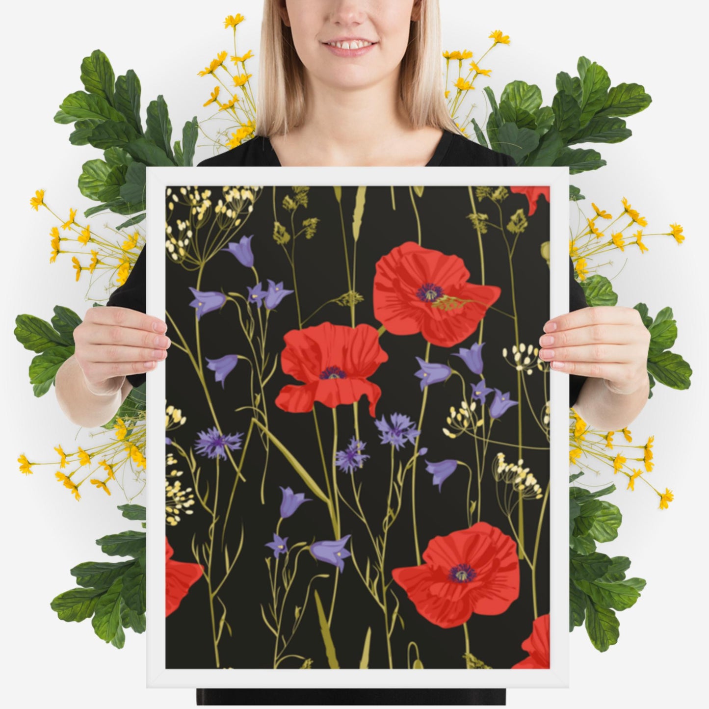 Pattern Art Framed Poster 16