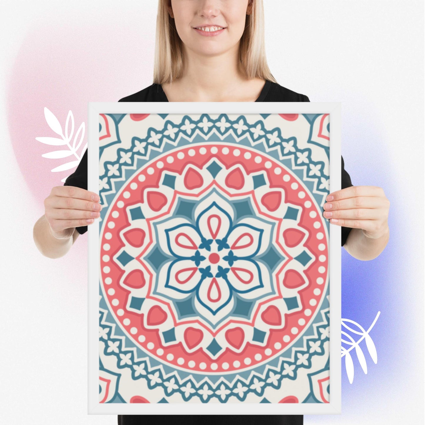 Pattern Art Framed Poster 34