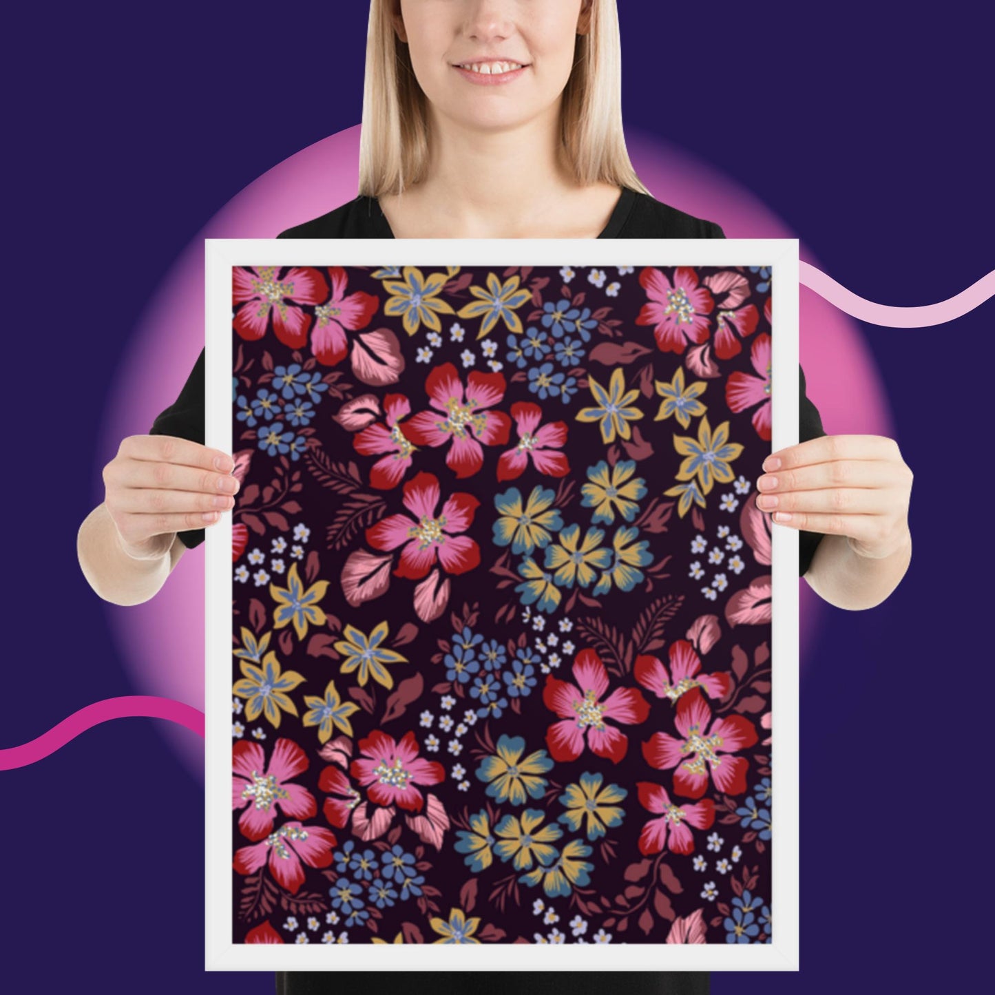 Pattern Art Framed Poster 39