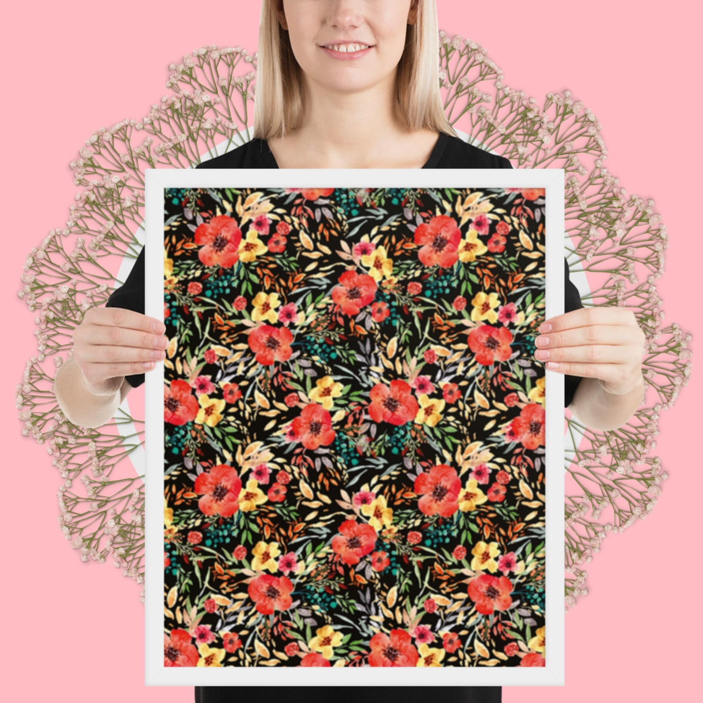 Pattern Art Framed Poster 44