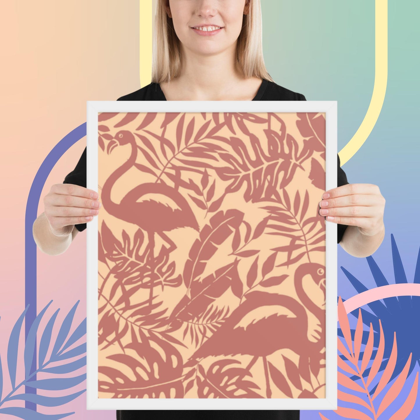Pattern Art Framed Poster 54