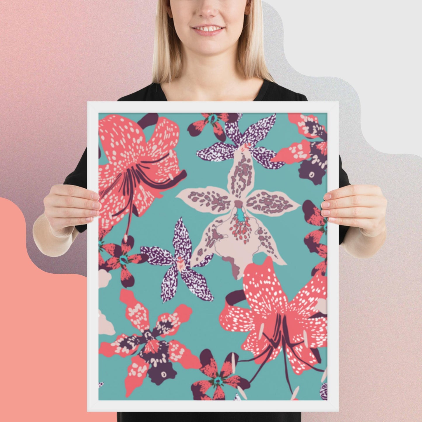 Pattern Art Framed Poster 60