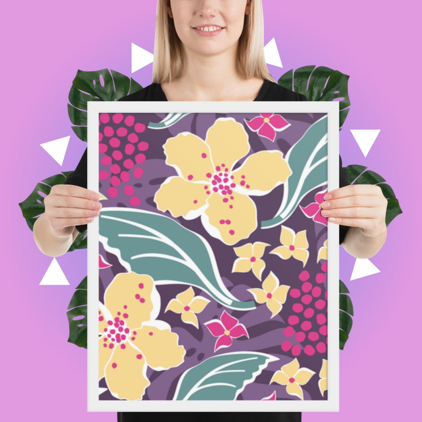 Pattern Art Framed Poster 61