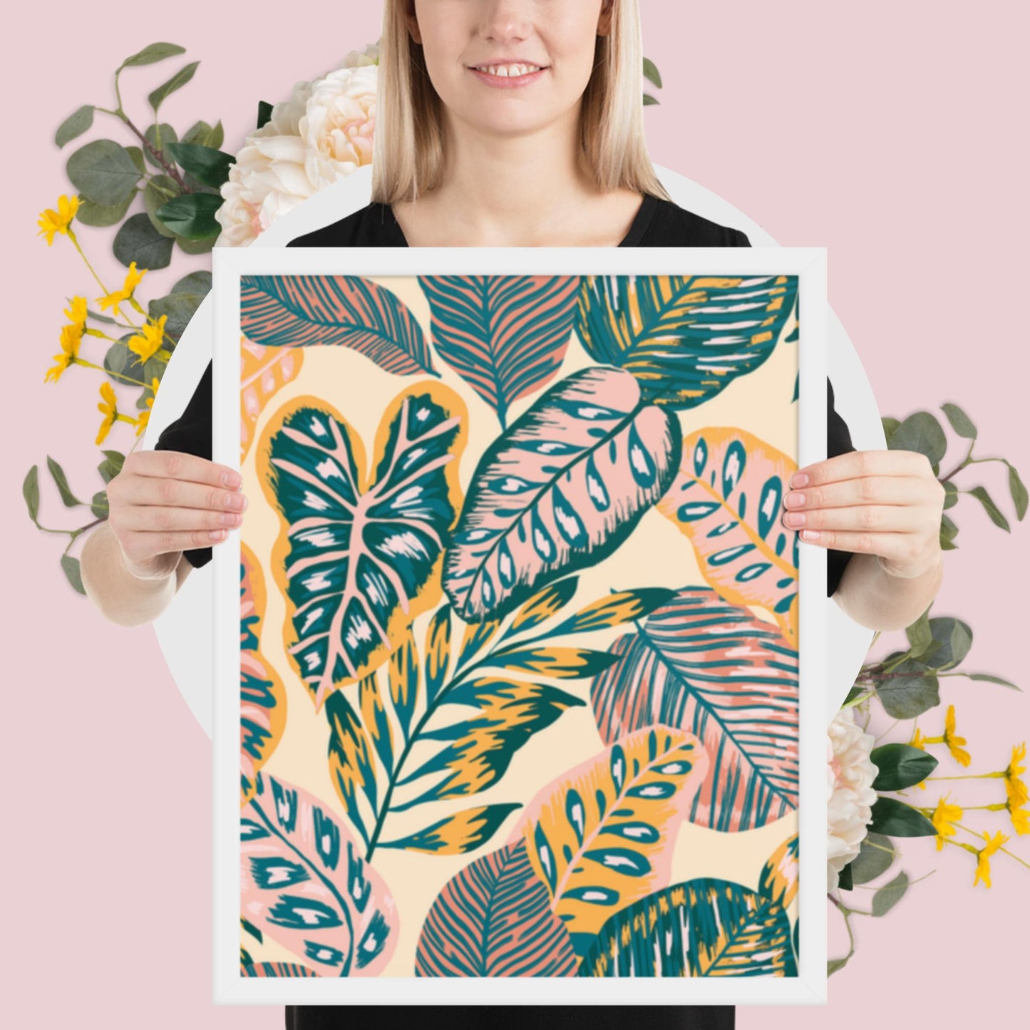 Pattern Art Framed Poster 62