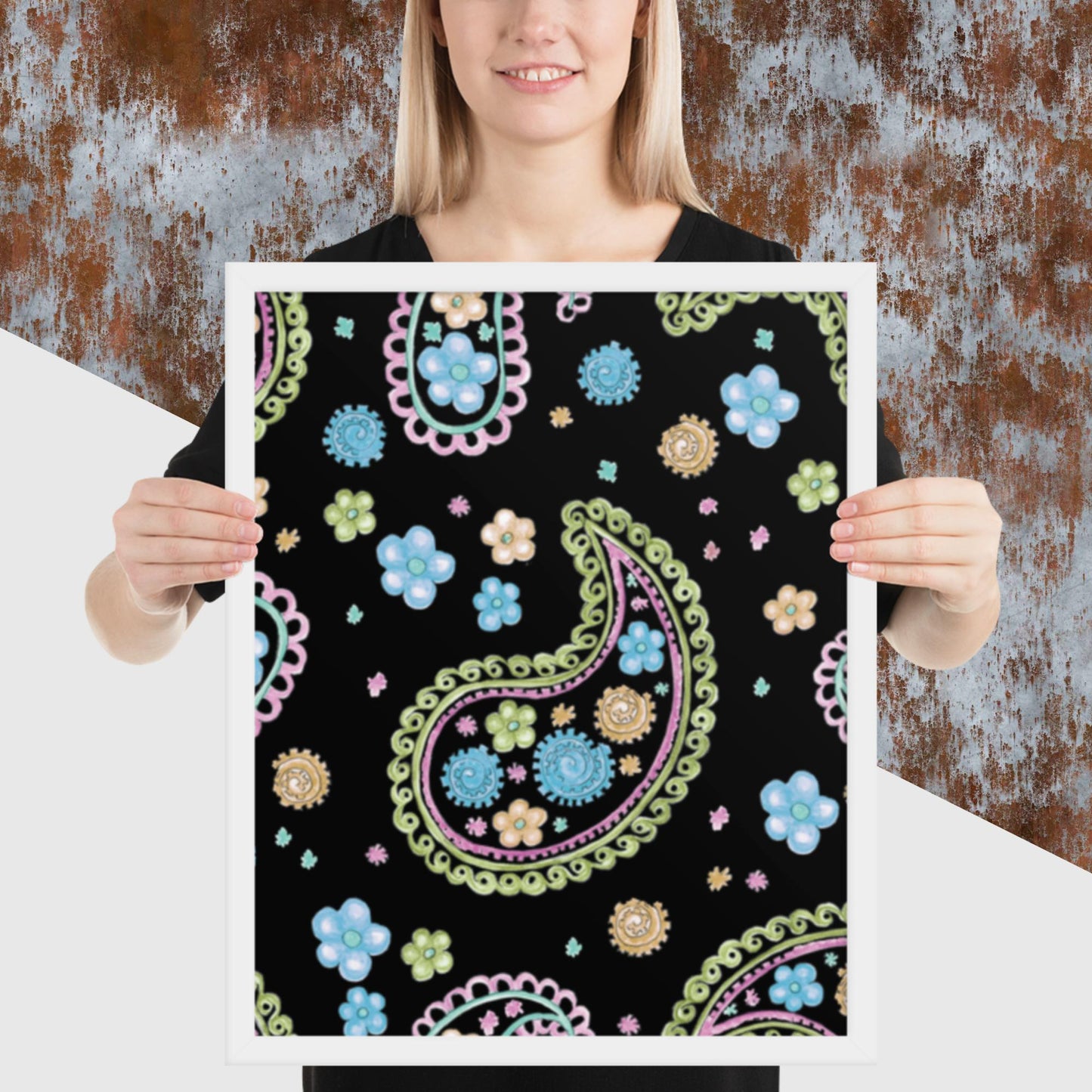 Pattern Art Framed Poster 69