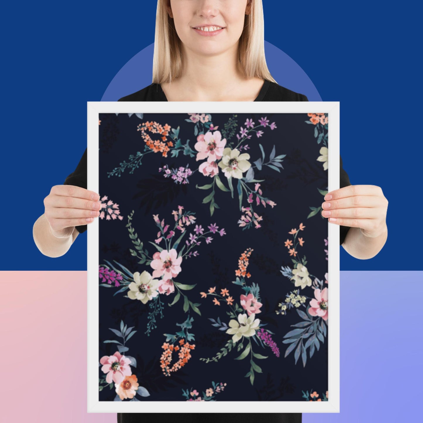 Pattern Art Framed Poster 100