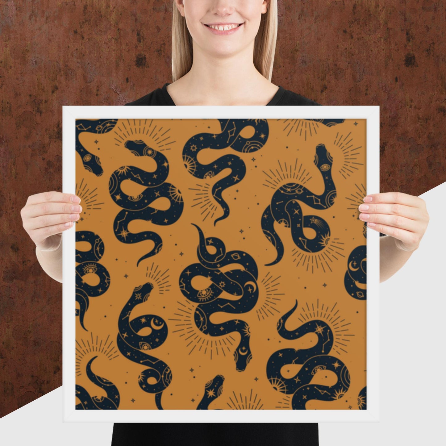 Pattern Art Framed Poster 2