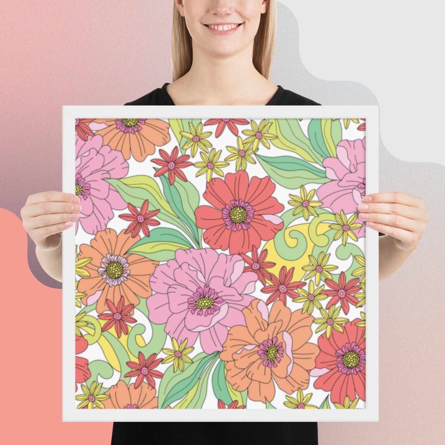 Pattern Art Framed Poster 7