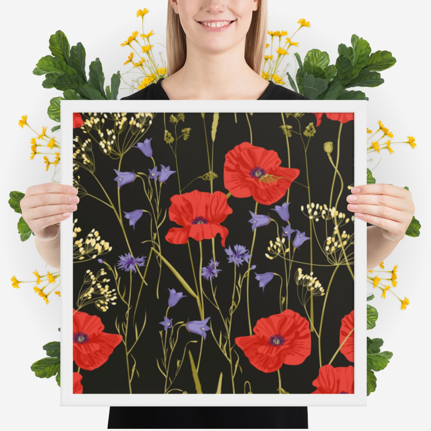 Pattern Art Framed Poster 16