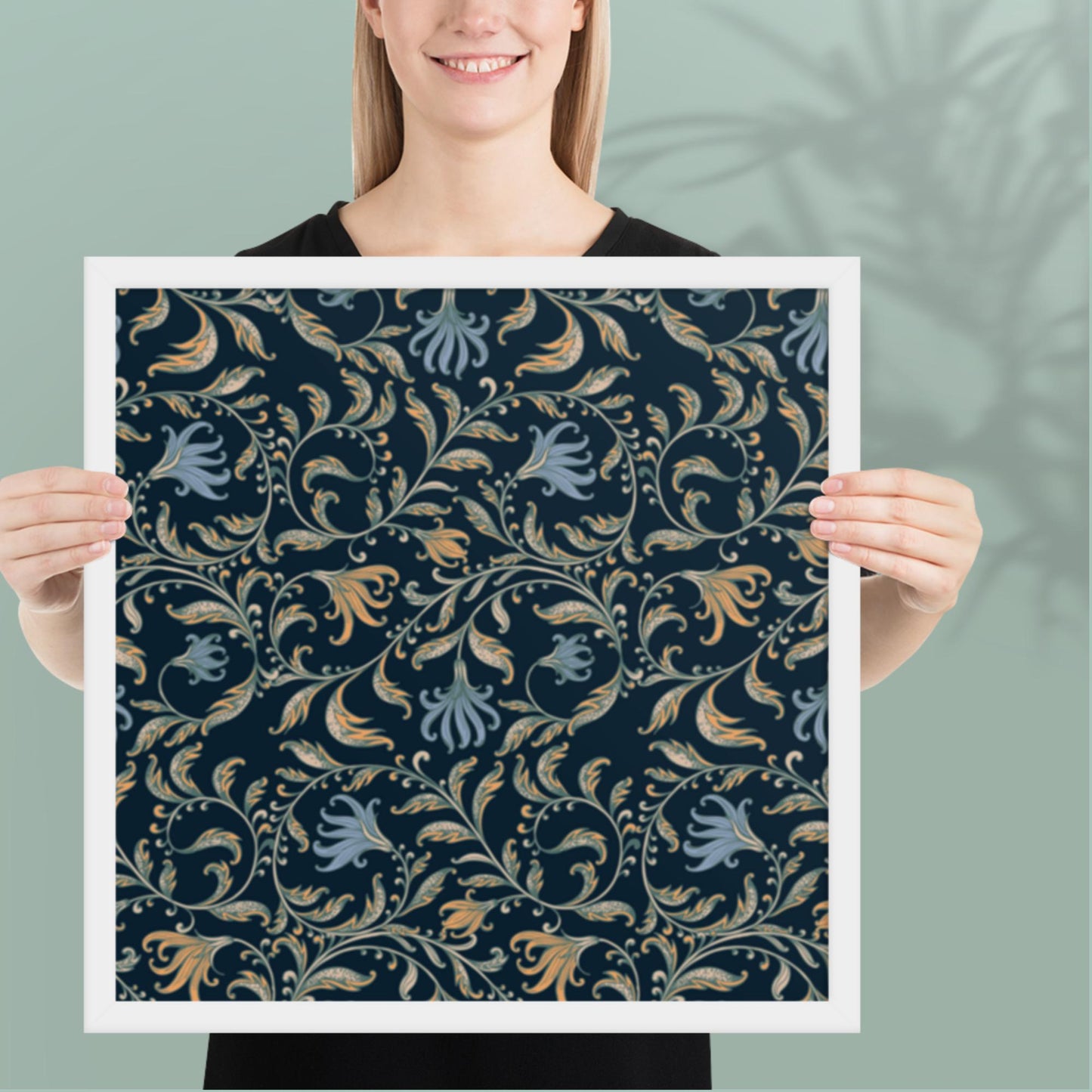 Pattern Art Framed Poster 17