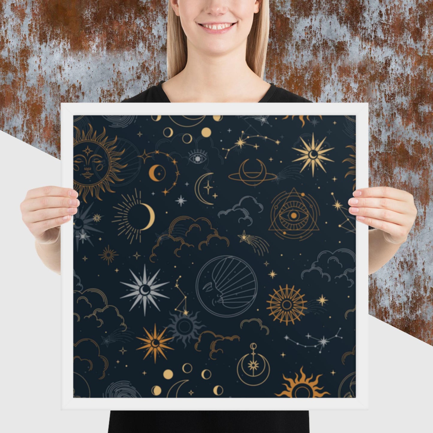 Pattern Art Framed Poster 19