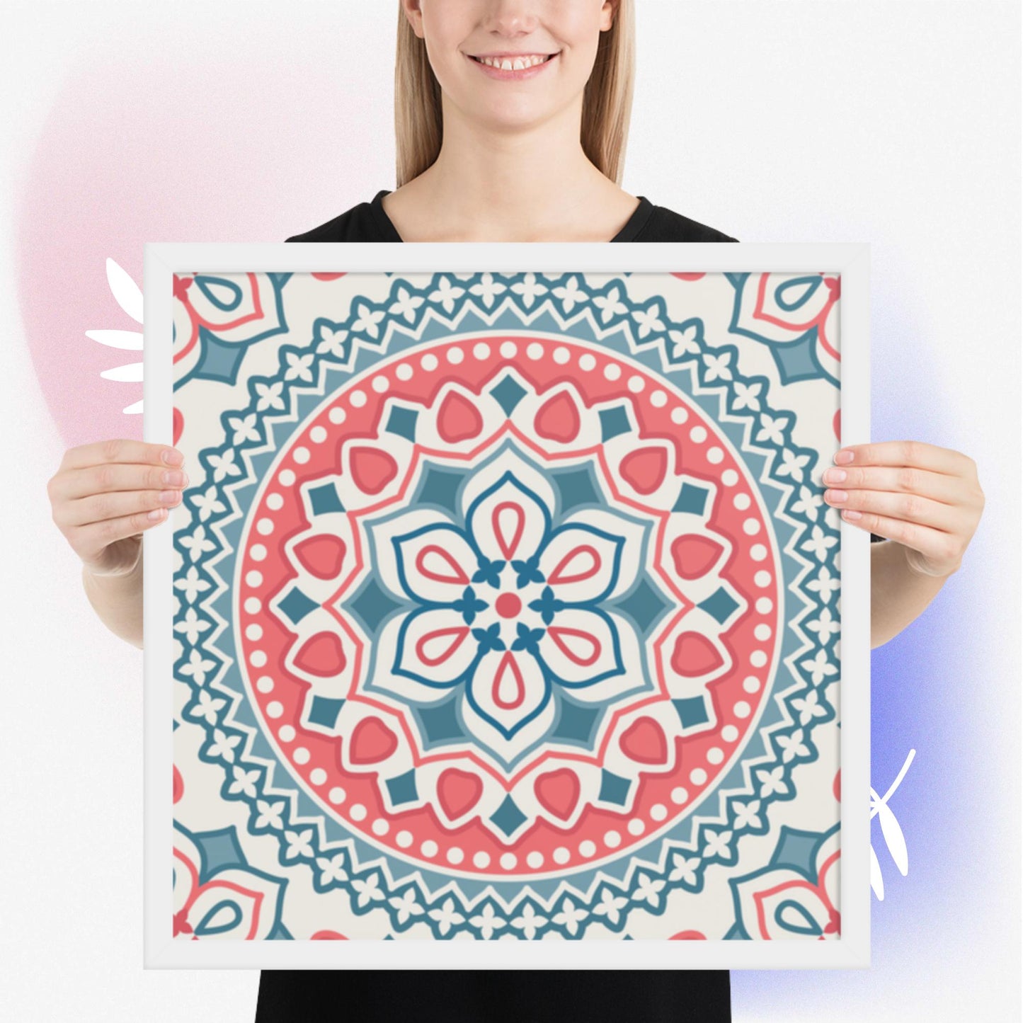 Pattern Art Framed Poster 34