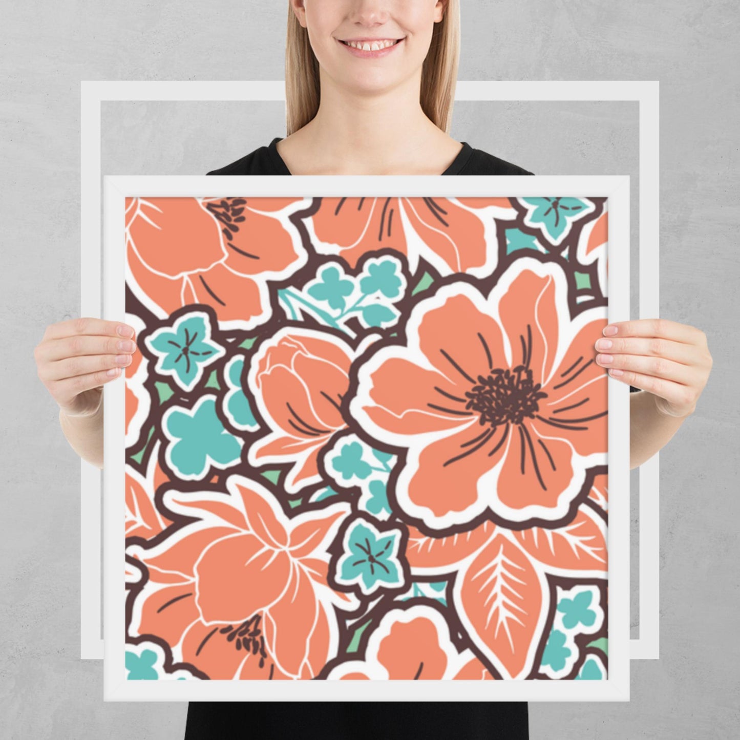 Pattern Art Framed Poster 37