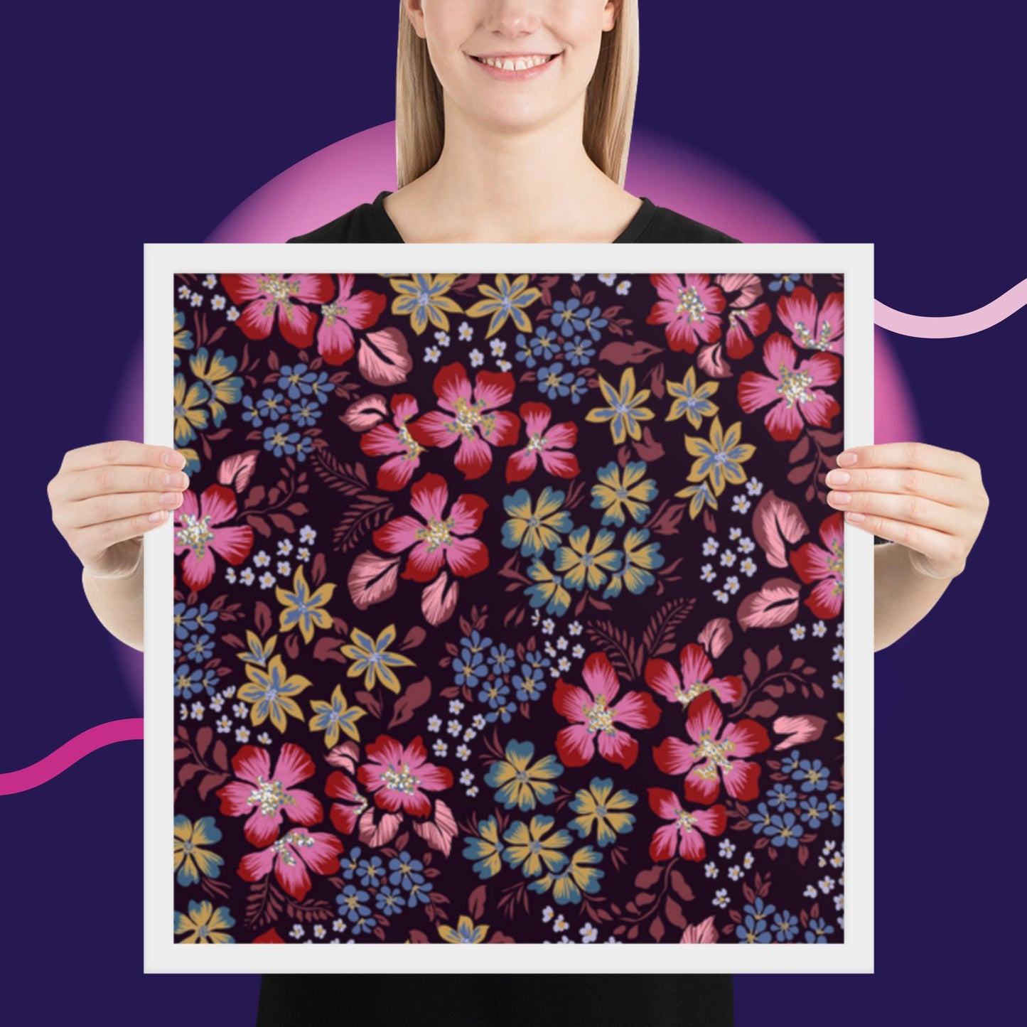 Pattern Art Framed Poster 39