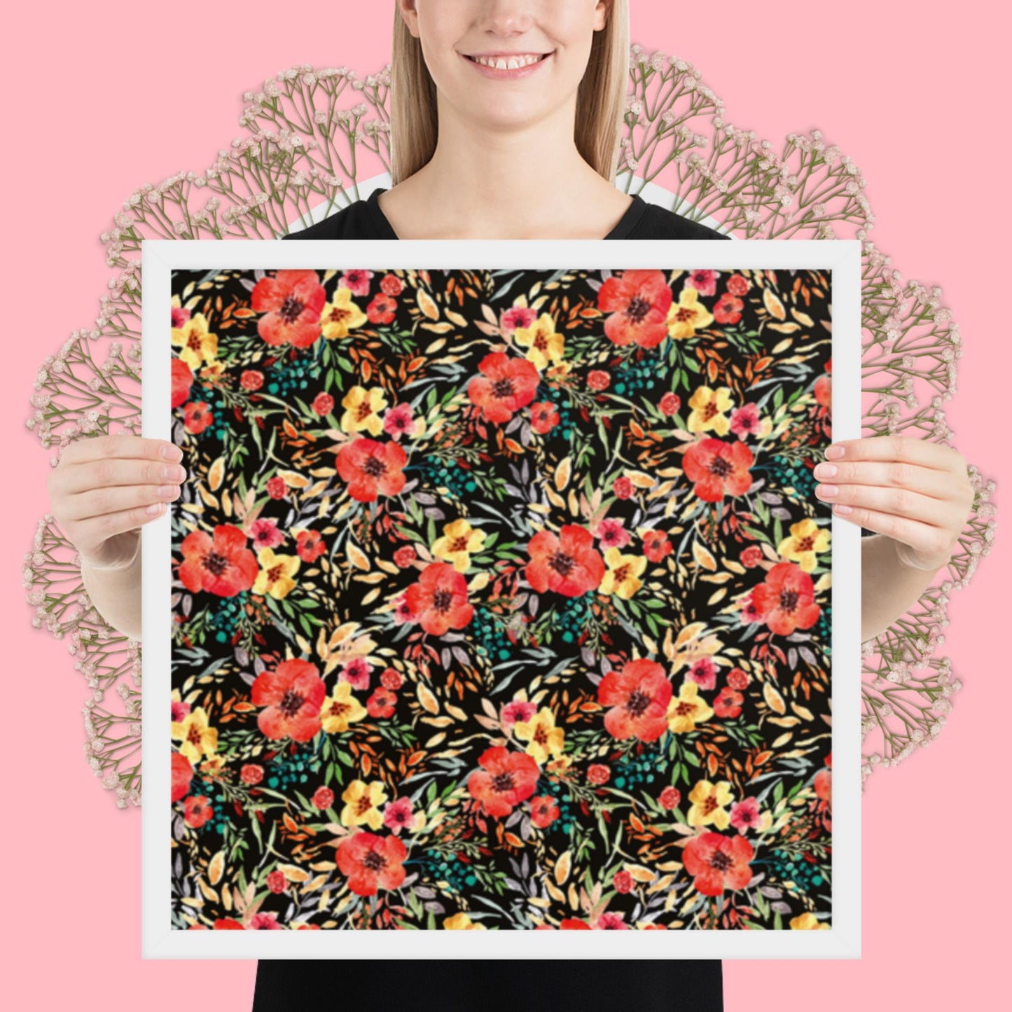 Pattern Art Framed Poster 44