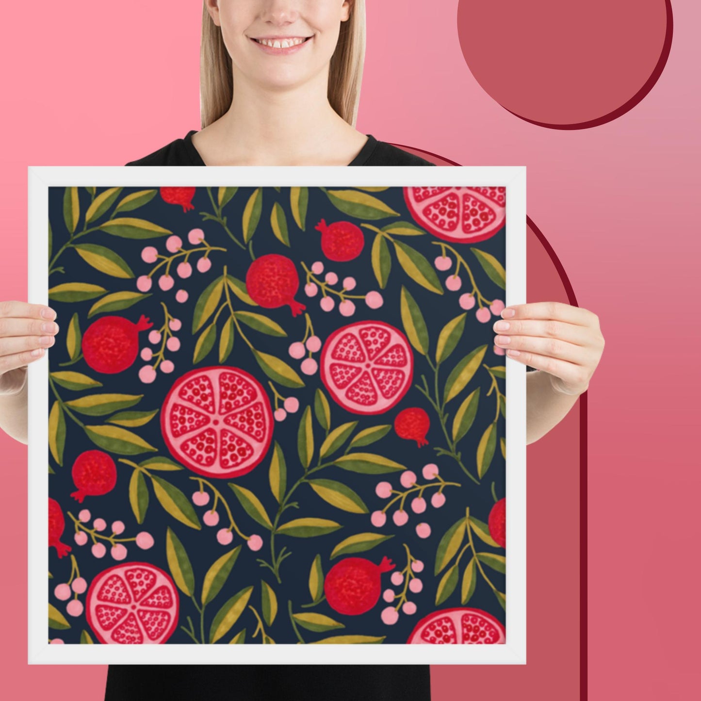 Pattern Art Framed Poster 50