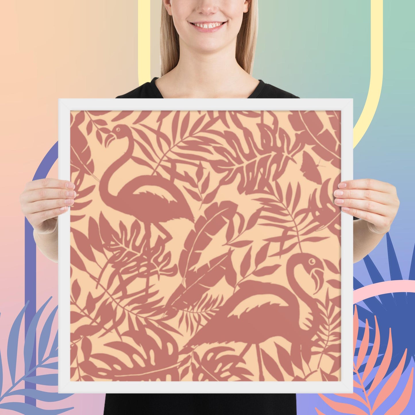 Pattern Art Framed Poster 54