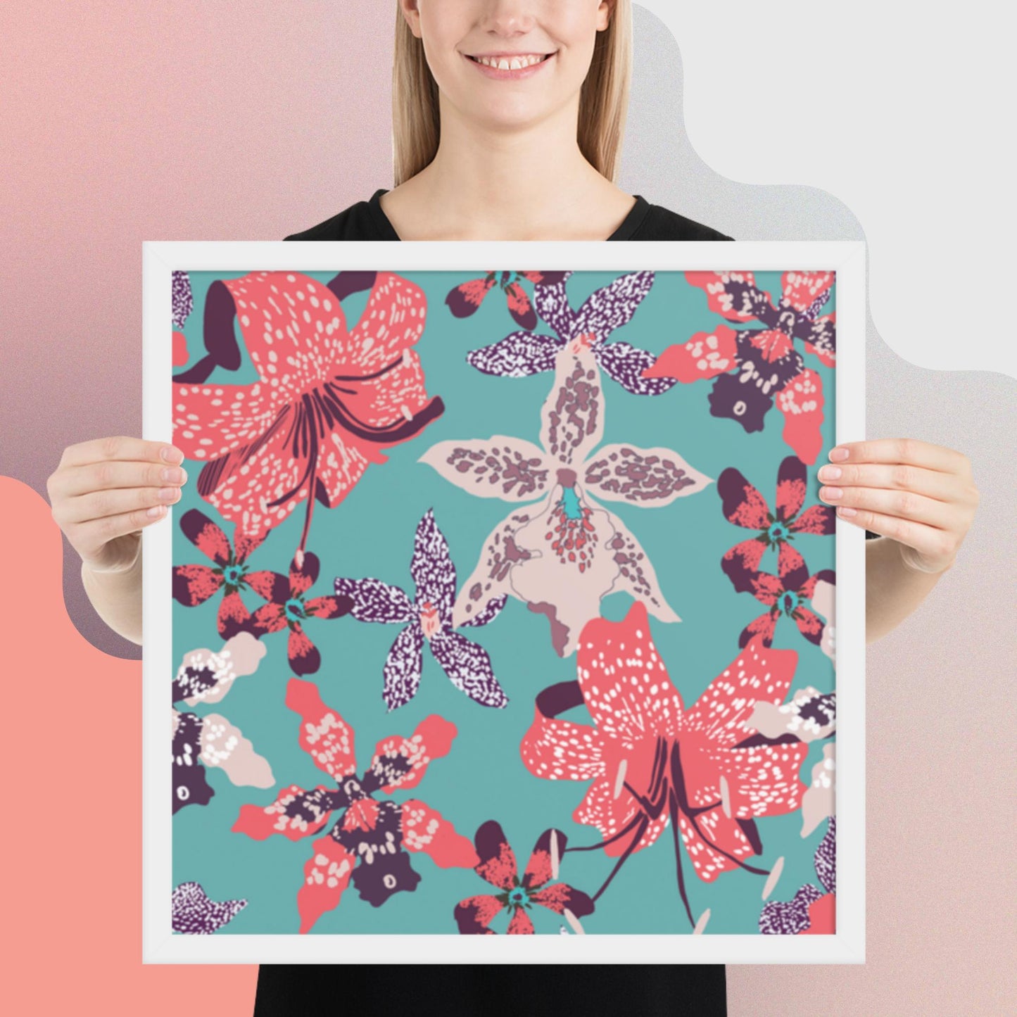 Pattern Art Framed Poster 60