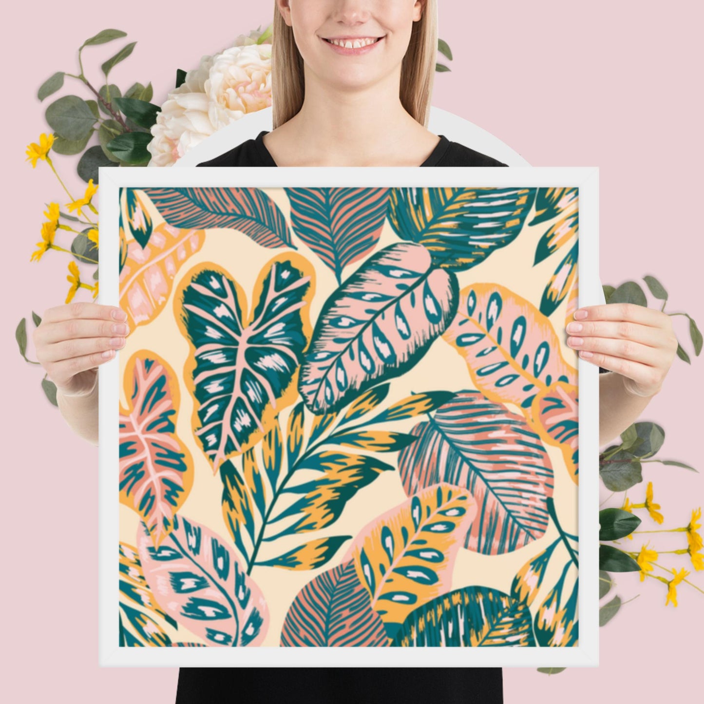 Pattern Art Framed Poster 62