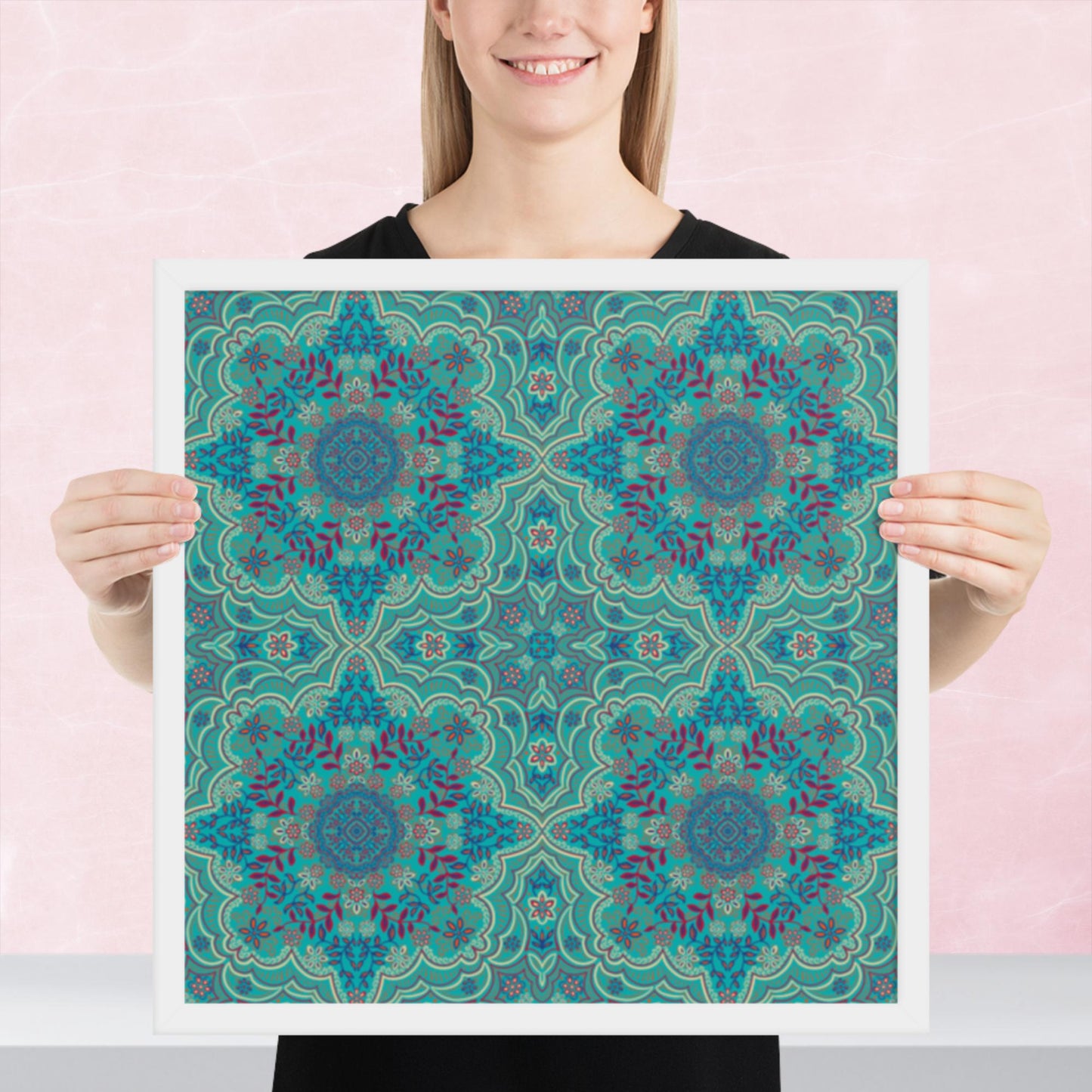 Pattern Art Framed Poster 64